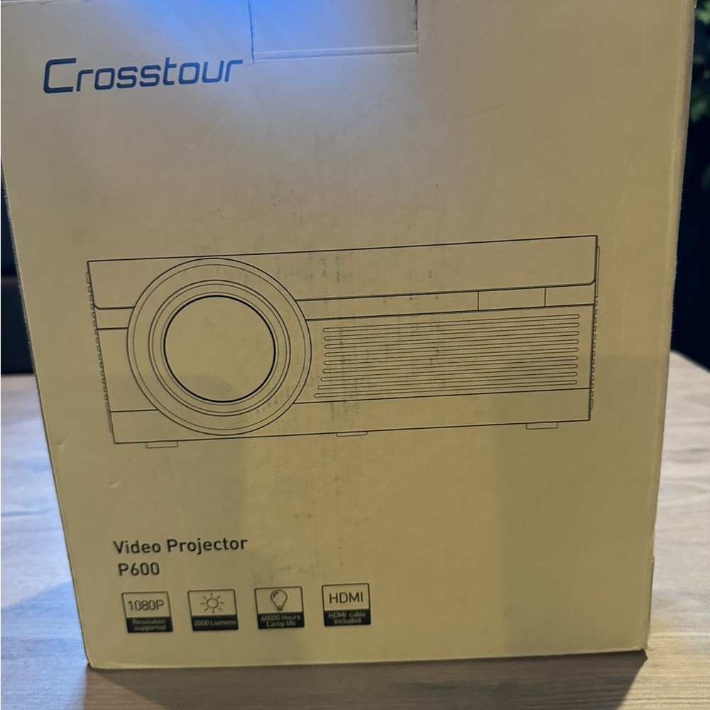 Crosstour mini video projector